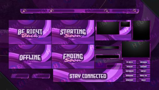Modern Twitch Overlay