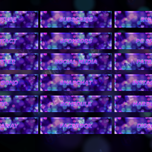 Ethereal Twitch Panels