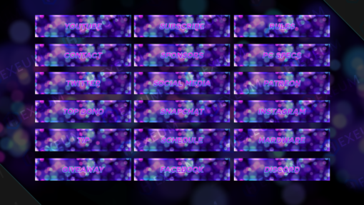 Ethereal Twitch Panels