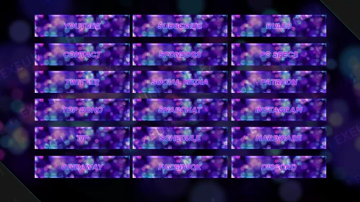 Ethereal Twitch Panels