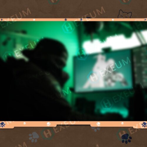 Dog Webcam Overlay