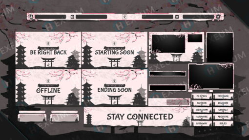 Japanese Twitch Overlay