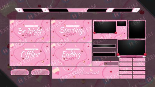 Dessert Twitch Overlay