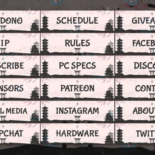 Japanese Twitch Panels