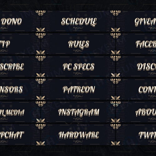 Modern Twitch Panels