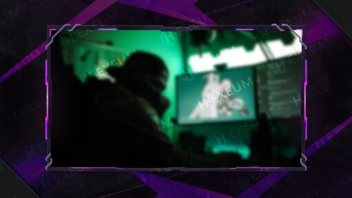 Pink Webcam Overlay