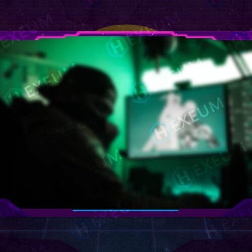 Synthwave Webcam Overlay