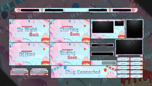Birthday Overlay