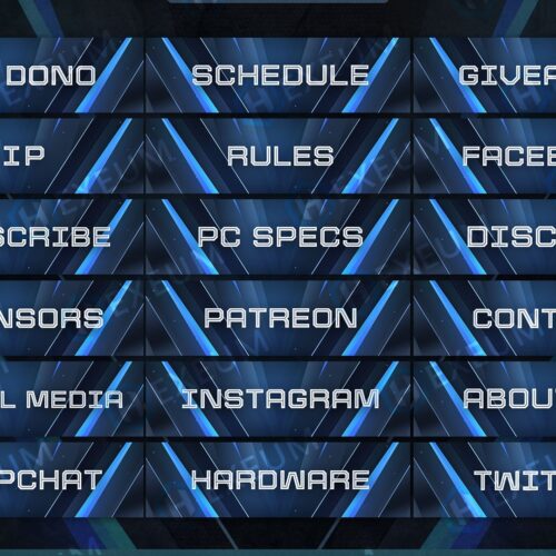 Blue Panels