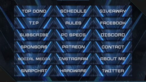 Blue Panels