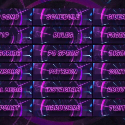 Neon Panels