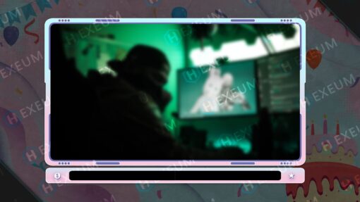 Birthday Webcam Overlay
