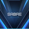 Sabre Blue Streamlabs Widgets Thumbnail