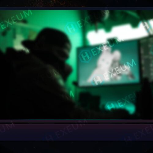 Synthwave Webcam Overlay