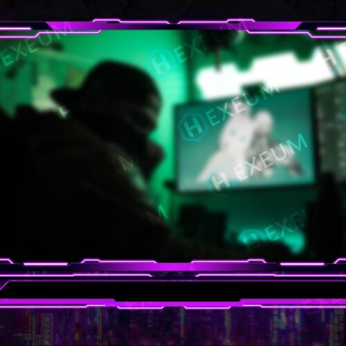 Neon Twitch Panels