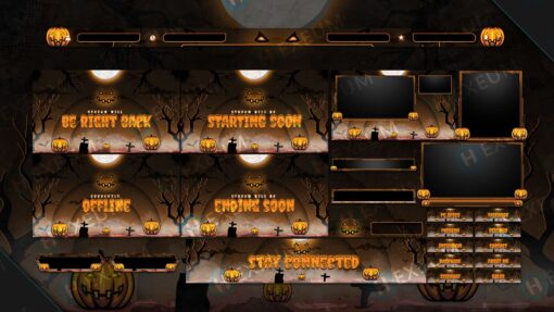 Halloween Stream Overlay