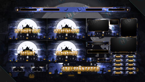 Halloween Twitch Overlay