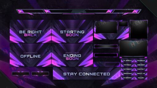 Impulse Purple Obs Overlay