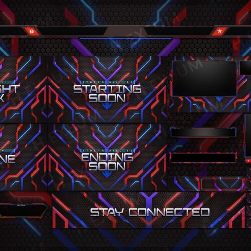Neon Obs Overlay