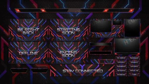 Neon Obs Overlay