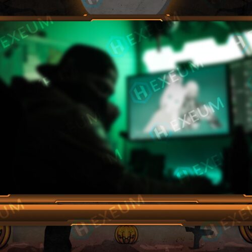 Halloween Webcam Overlay