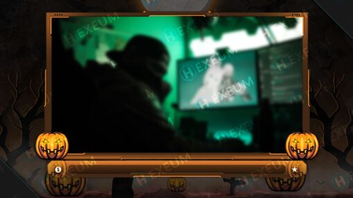 Halloween Webcam Overlay