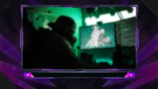 Impulse Purple Webcam Overlay