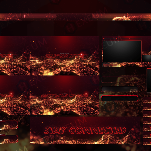 elden ring twitch overlay stream layout