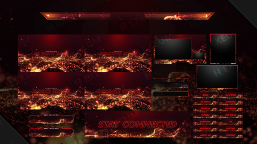 elden ring twitch overlay stream layout
