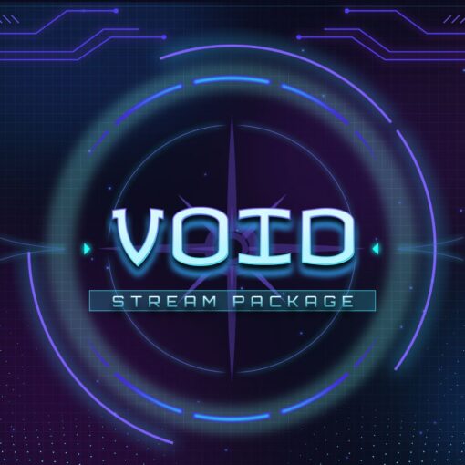 Void Sci-fi Twitch Layout Thumbnail