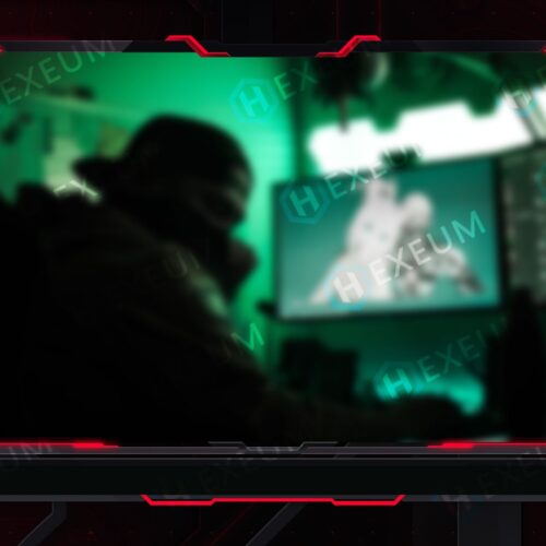 Red Webcam Overlay