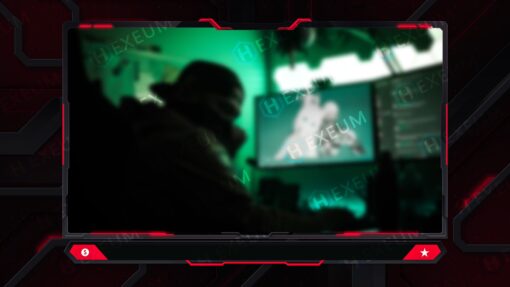 Red Webcam Overlay