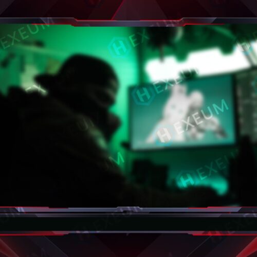 Red Webcam Overlay