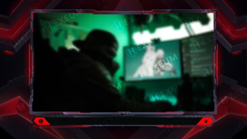 Red Webcam Overlay