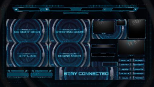 Halo Twitch Overlay