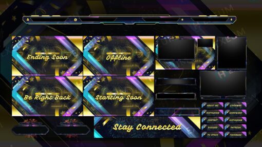 New Year Twitch Overlay