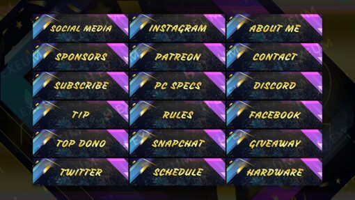 New Year Twitch Panels