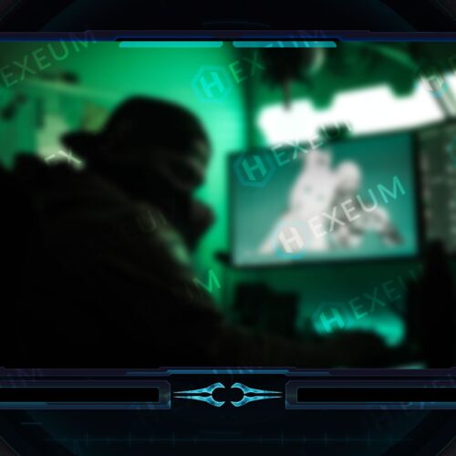 Halo Webcam Overlay