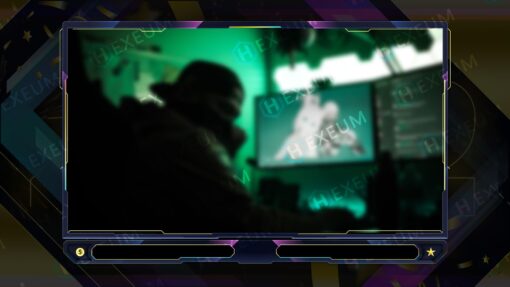 New Year Webcam Overlay