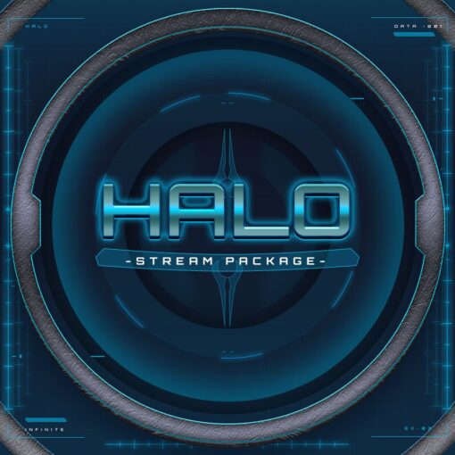 Halo Twitch Overlay Thumbnail