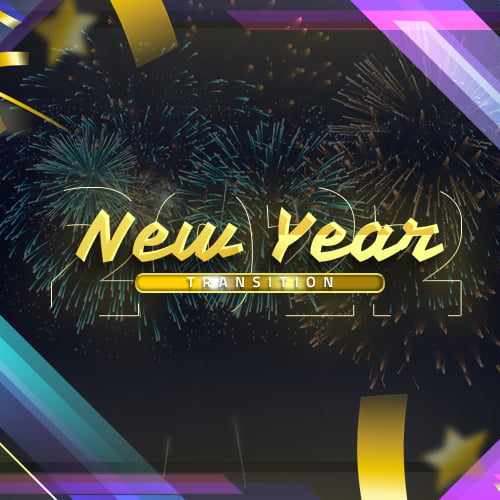 New Year Twitch Transition Thumbnail
