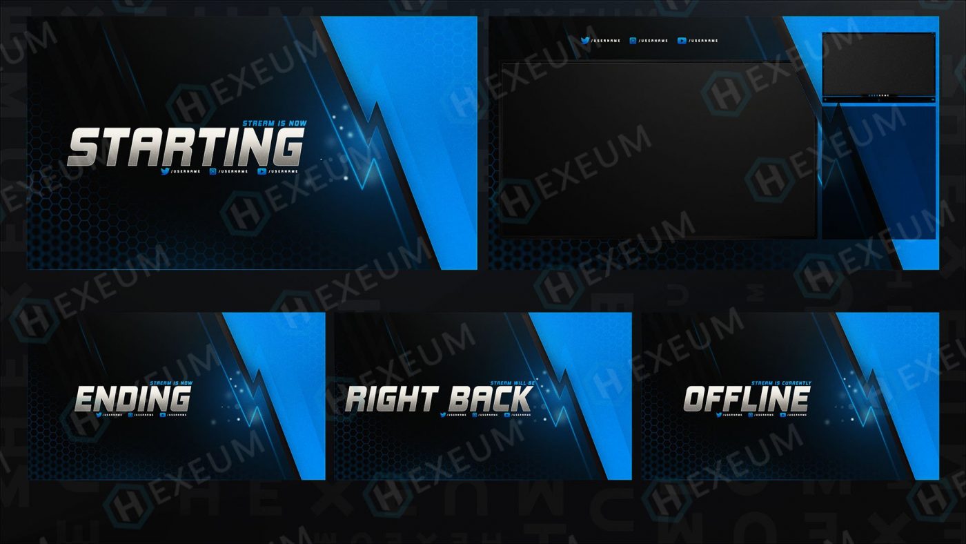 bounty free blue stream overlays