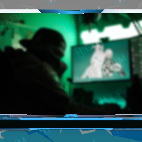 White Webcam Overlay