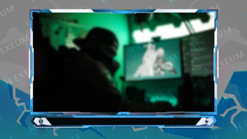 White Webcam Overlay