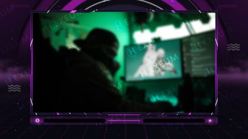 Pink Webcam Overlay