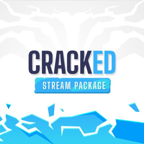 Cracked White Animated Twitch Package Thumbnail