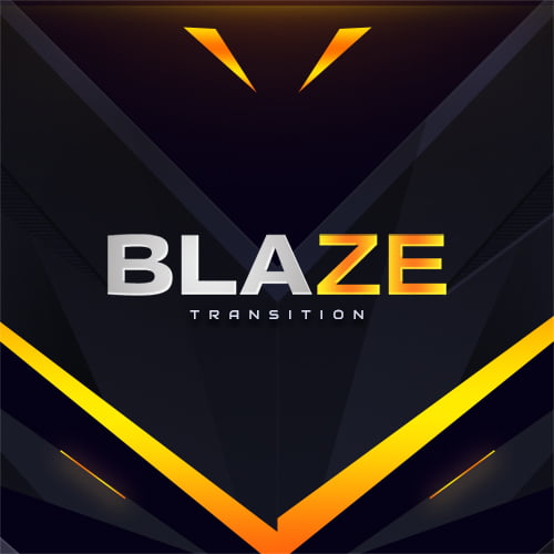 Blaze Orange Twitch Transition Thumbnail