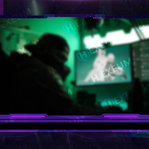 Sci-fi Webcam Overlay