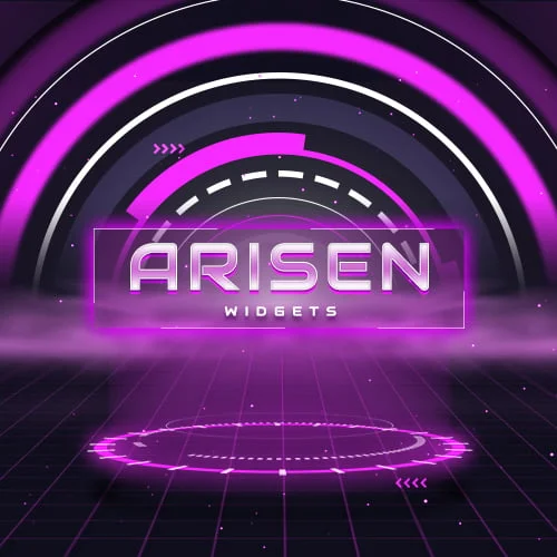 Arisen Pink Streamlabs Widgets Thumbnail