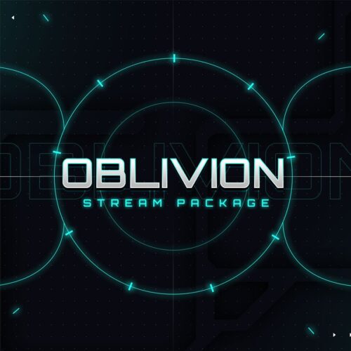 Oblivion Green Animated Stream Overlay
